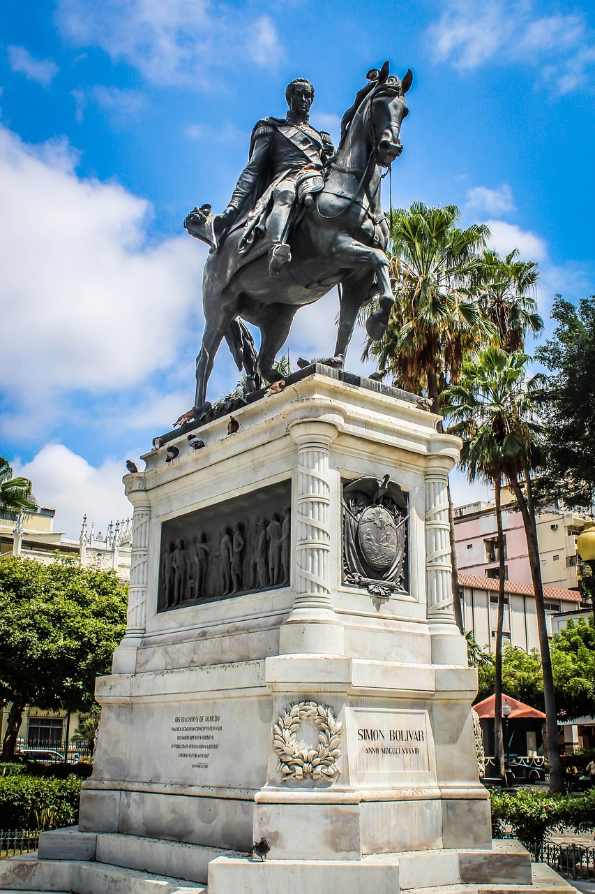 El libertador Simón Bolívar